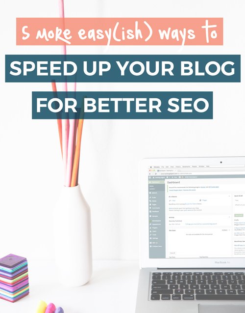 5 more easy(ish) ways to speed up your blog for better SEO (mini eBook with printable checklist) via @HackingDigital
